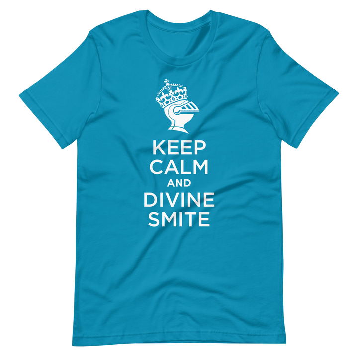 D&D Divine Smite inspired T-Shirt - Aqua