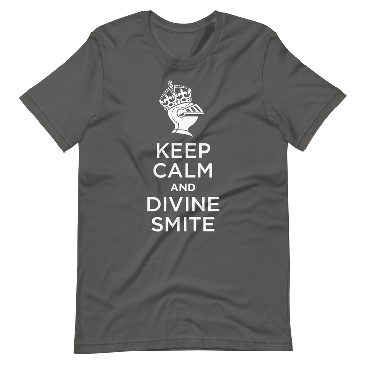 D&D Divine Smite inspired T-Shirt - Grey