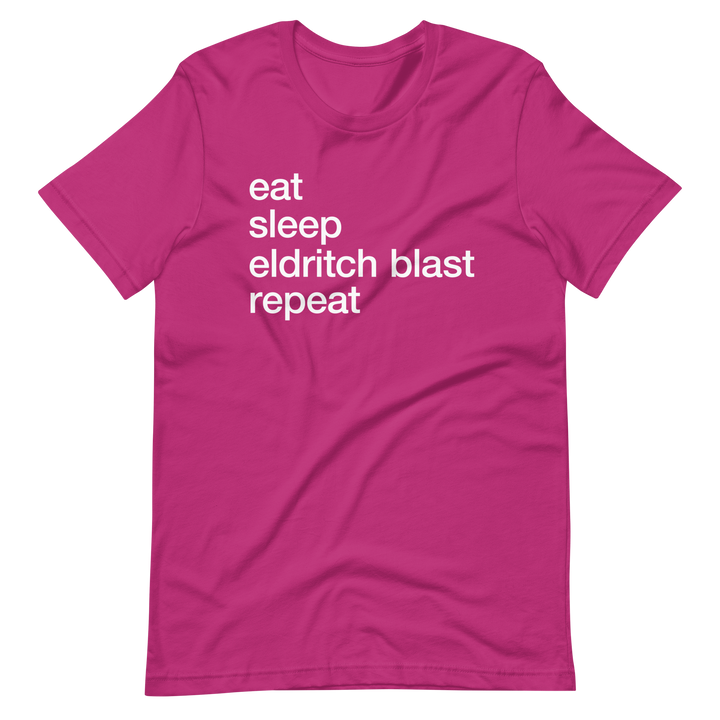 D&D Eldritch Blast inspired T-Shirt - Pink