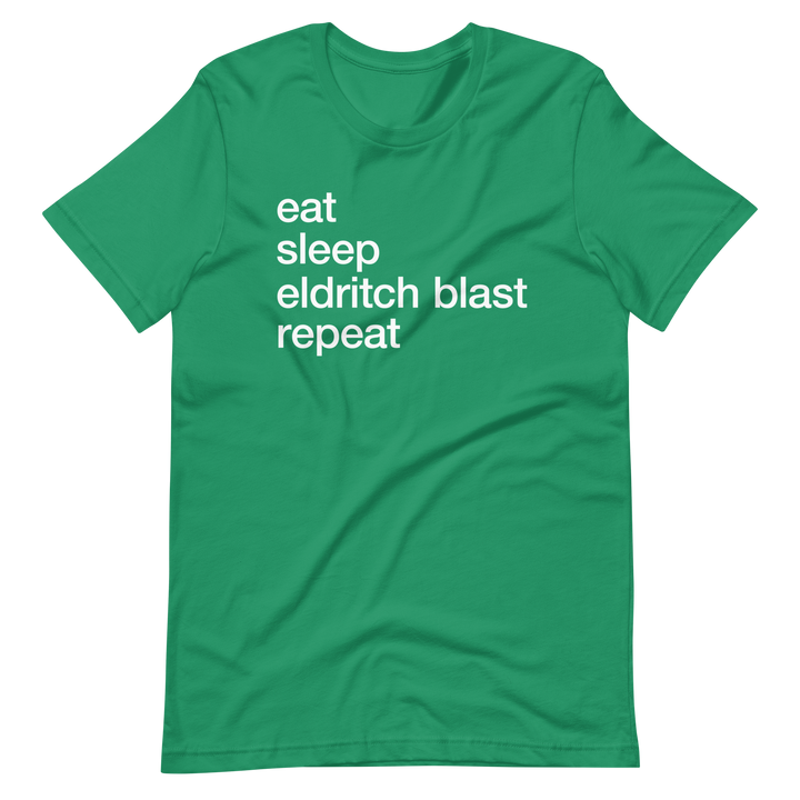 D&D Eldritch Blast inspired T-Shirt - Green