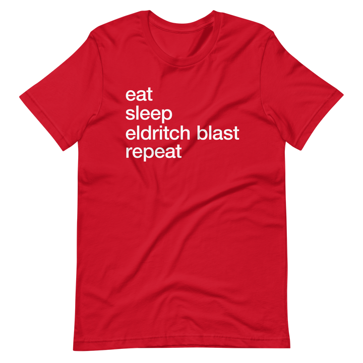 D&D Eldritch Blast inspired T-Shirt - Red