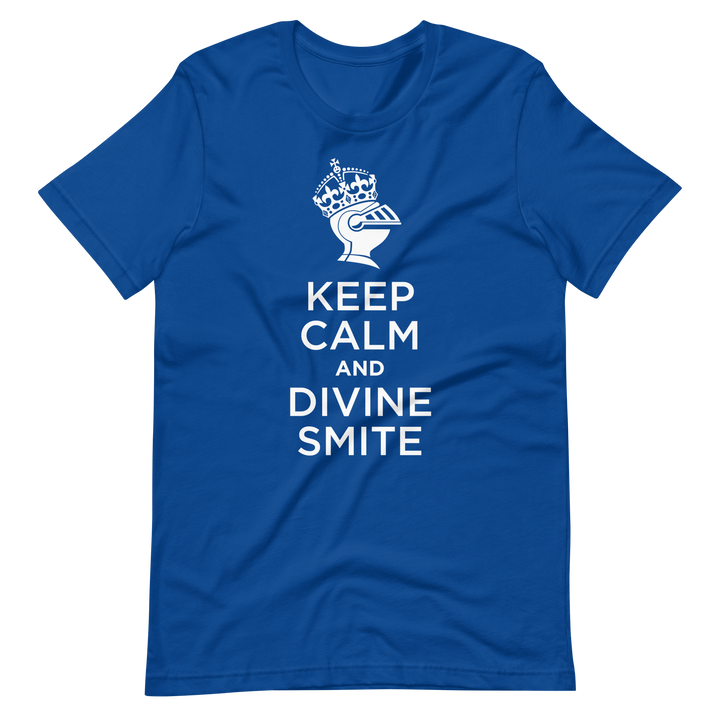 D&D Divine Smite inspired T-Shirt - Blue