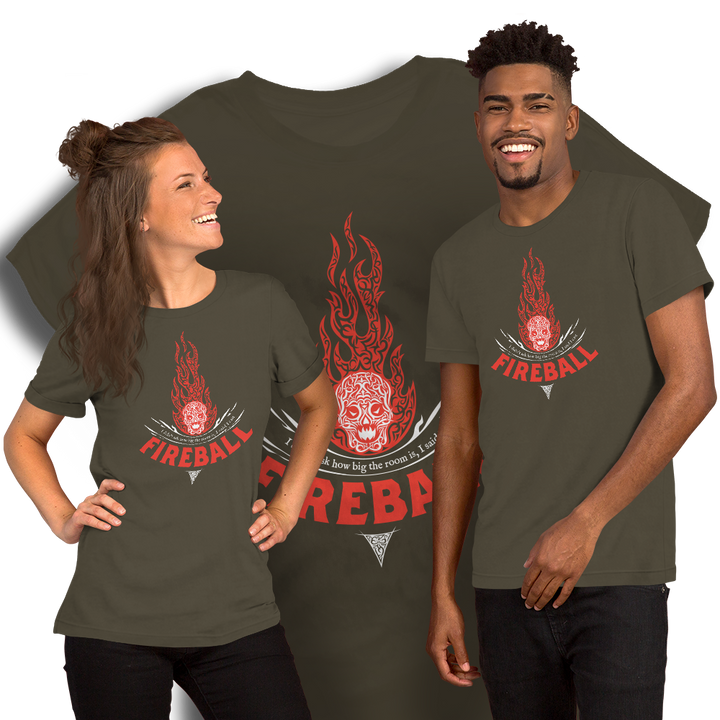 D&D Fireball Shirt