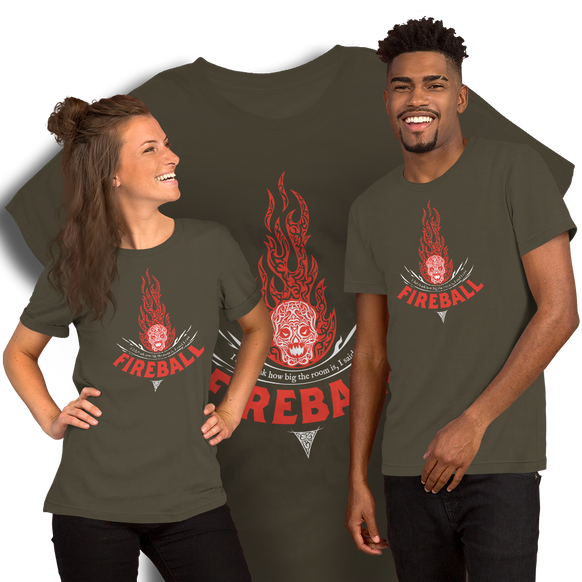 D&D Fireball Shirt