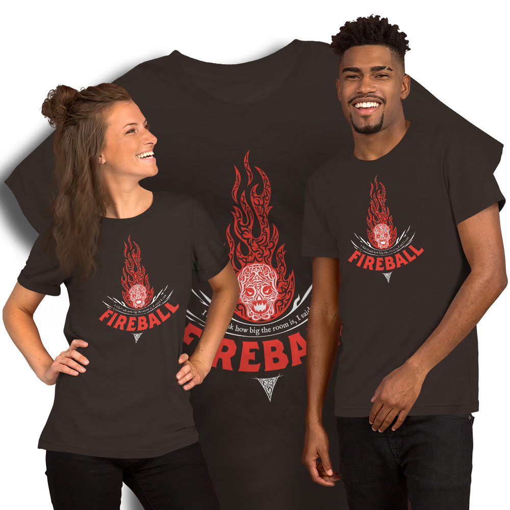 D&D Fireball Shirt