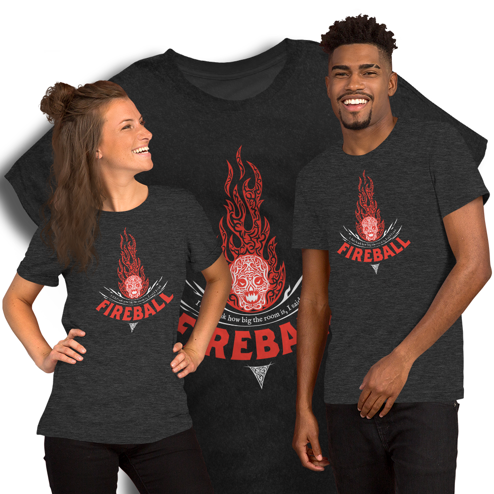 D&D Fireball Shirt