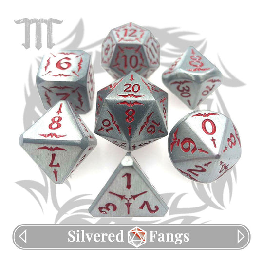 Metal Ravenloft D&D Dice