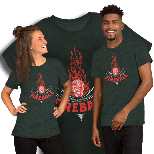 D&D Fireball Shirt