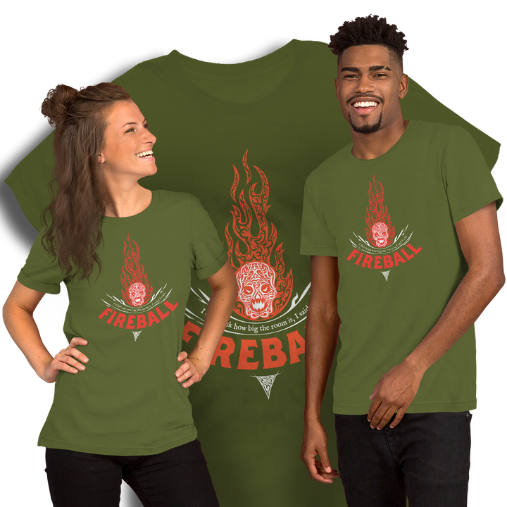 D&D Fireball Shirt