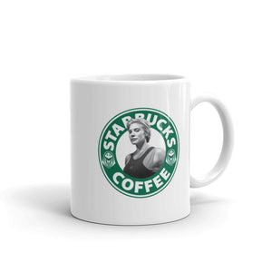 Open image in slideshow, Battlestar Galactica inspired Coffee Mug - Kara Thrace Starbuck - 11oz - Molly&#39;s Grotto
